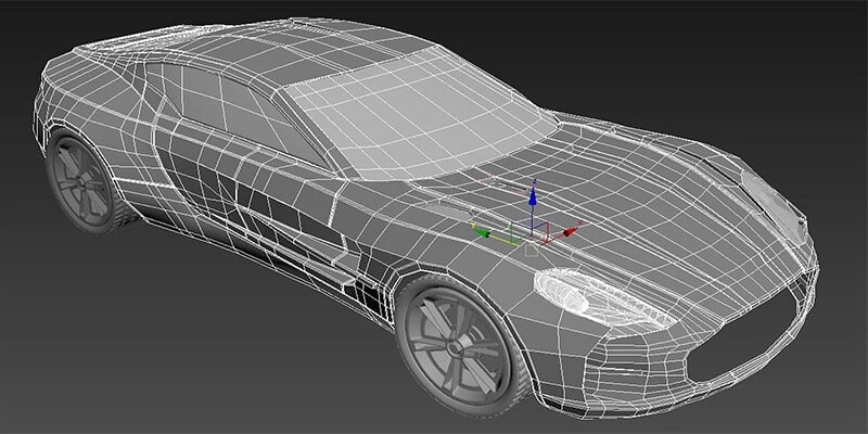 Моделирование б. Hard surface моделирование. Плоское моделирование в CAD. Модель авто для ARCHICAD. 3d Modeling software.