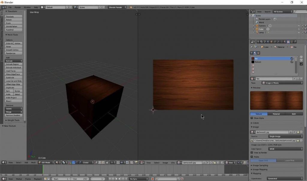 3D Textures Using Blender