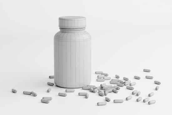 3D Medicine Bottle Wireframe