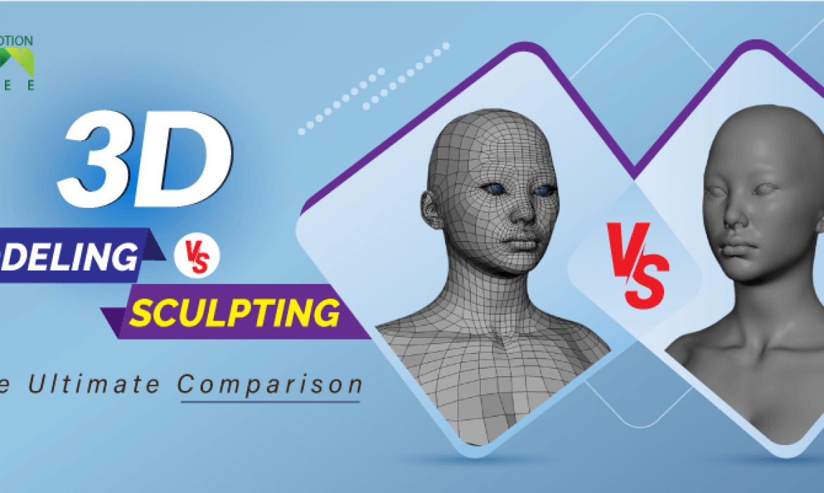 3D Modeling Vs Sculpting : What Are the Differences