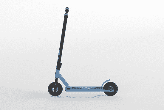 Third Angle Scooter Modeling
