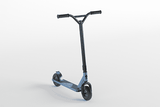 Second Angle Scooter Modeling