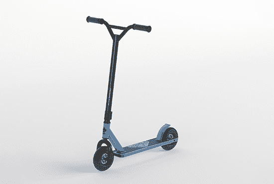 First Angle Scooter Modeling