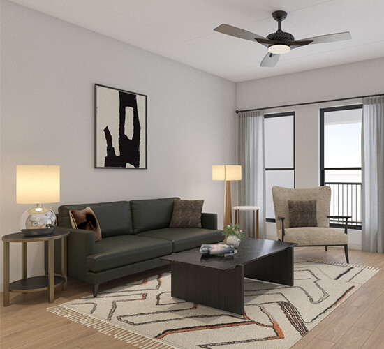 Interior Rendering Sample