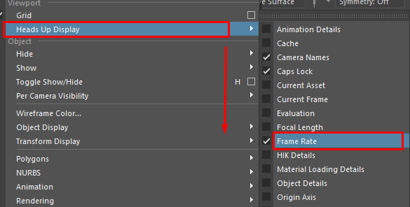 Select Frame Rate maya