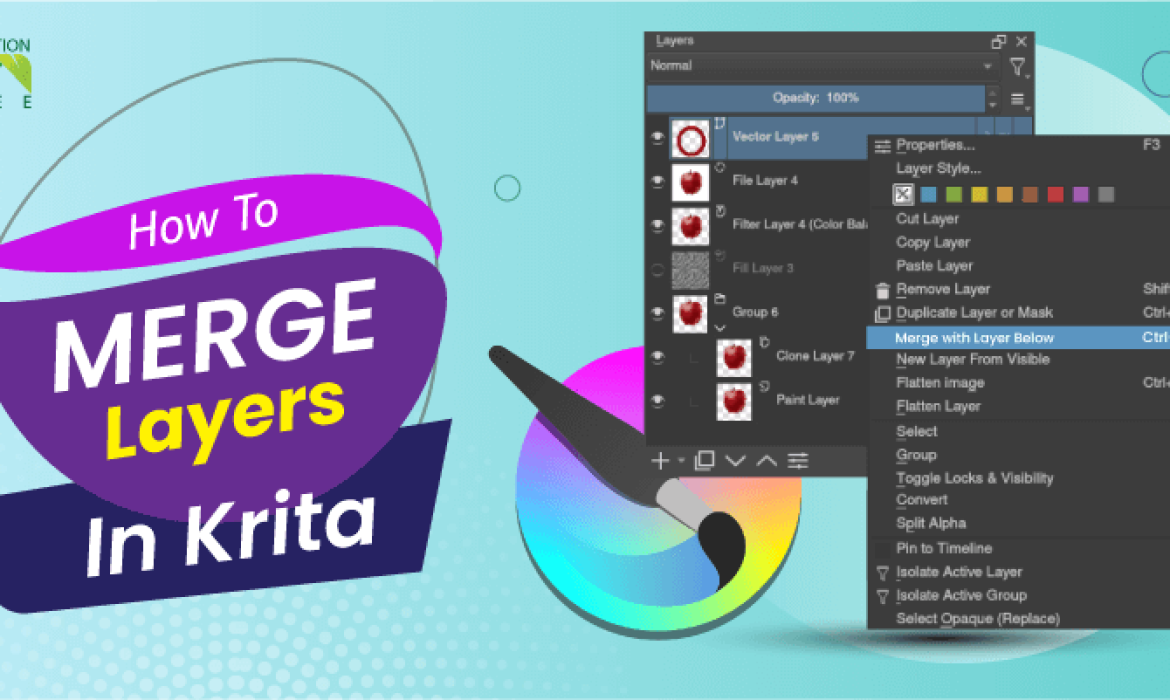 How To Merge Layers In Krita