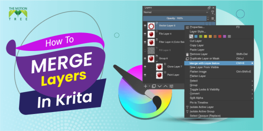 How To Merge Layers In Krita