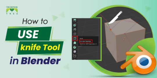 How to Use knife Tool in Blender