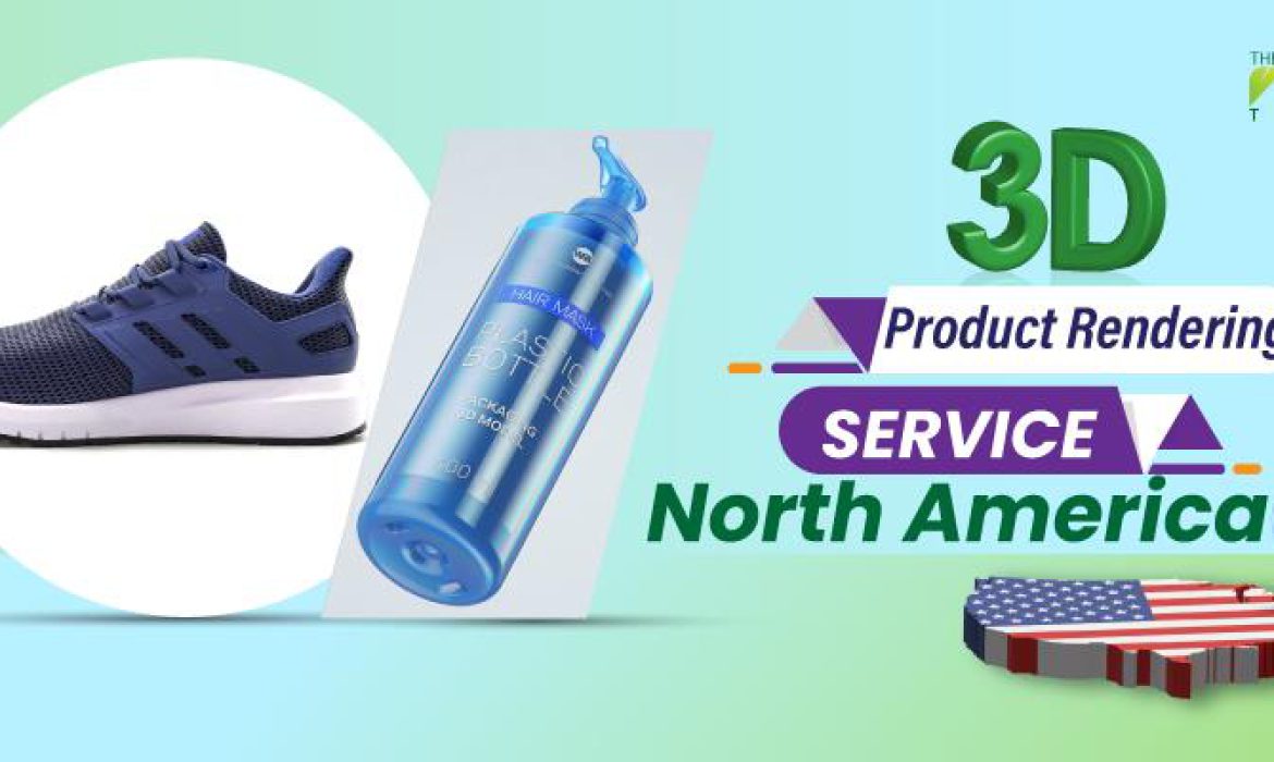 3D Product Rendering Service North America