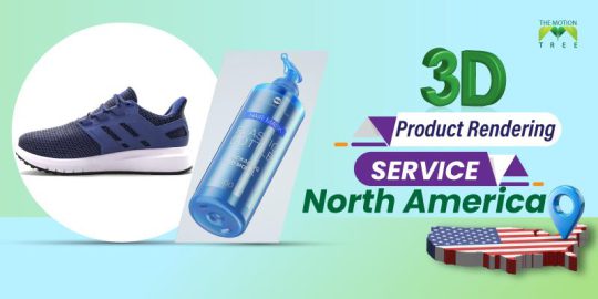 3D Product Rendering Service North America